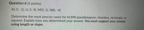 Determine the precise name for KLMN