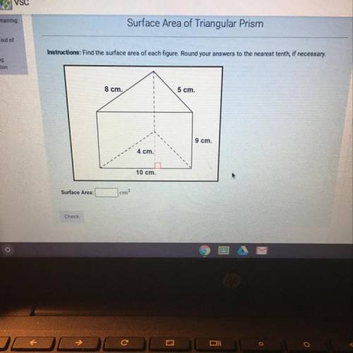 Surface Area of Triangular Prism

Instructions: Find the surface area of each figure. Round your a