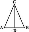 Please answer soon. Include Statement and Reason if possible.

Given: ΔABC, AC = BC, AB = 3 CD ⊥ A