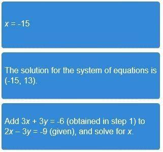 30 POINTS! Arrange the steps to solve this problem. 9 steps.
