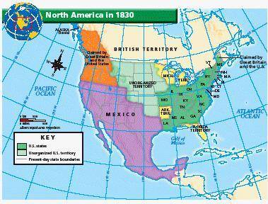 When the idea of Manifest Destiny was proposed, which other nation held the most territory in the p