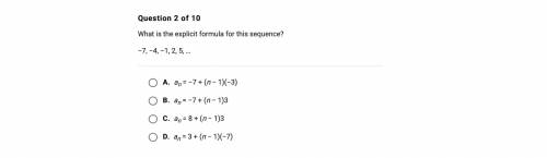 What is the explicit formula for this sequence ?