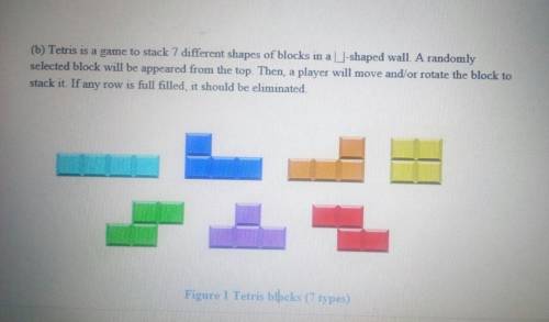 Problem 1. The current implementation includes only 4 types (a bar, a square, two square shapes). I