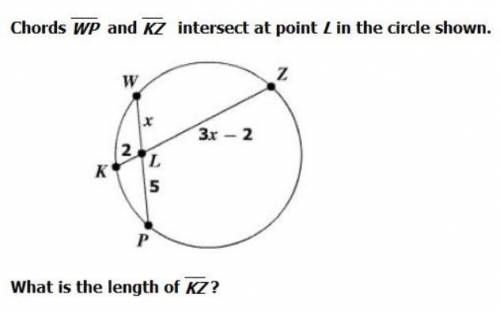 What is the length of Line KZ?