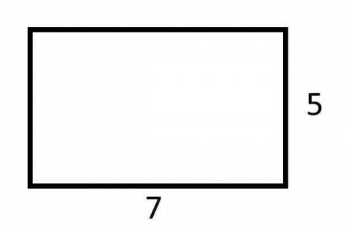 If the rectangle below is enlarged by a scale factor of 1.8, what will be the perimeter of the new