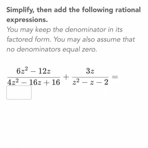 Help please I’m not good at rational functions.