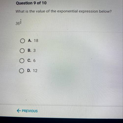 What is the value of the exponent expression below?