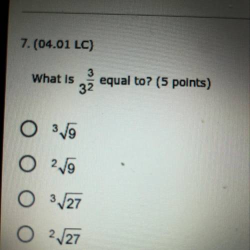 What is 3^3/2 equal to?