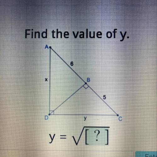 Find the value of y.