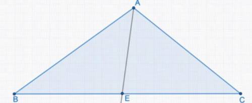 AE is an angle bisector of ∠BAC. If m∠BAE = x+30 and m∠=3x-10, determine m ∠EAC.