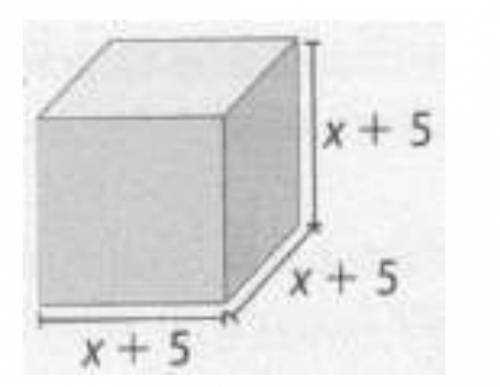 2. Nota: Hacer el proceso de este ejercicio, es obligatorio. El volumen del cubo anterior es:

A.