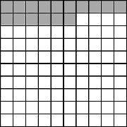 Which grid shows the product of 0.16 × 5?