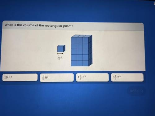 What is the volume of the rectangular prism (please help urgent)