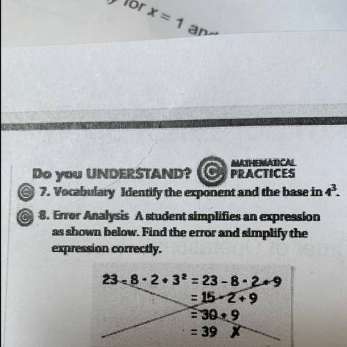 Can someone help me with number 7. Please.