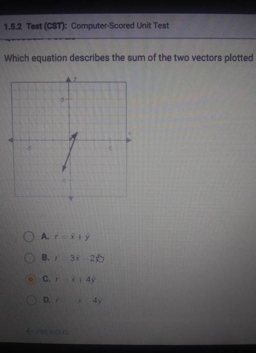What is the sum of the vectors