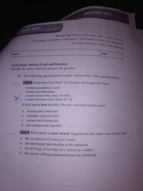Please help me answer Part A and B.