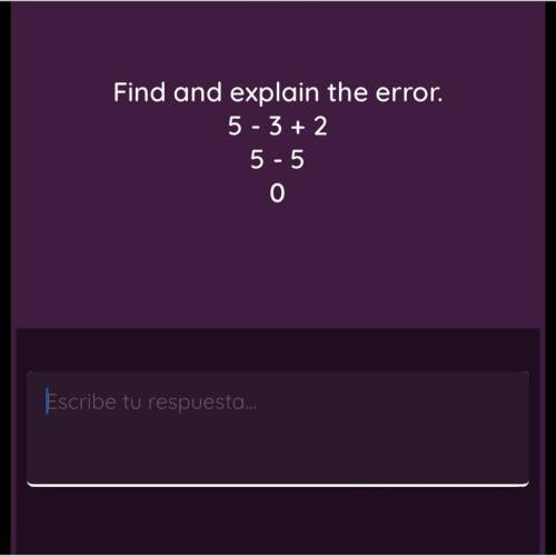 Find and explain the error
Help plis
