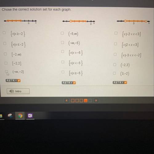 Whdss the solutions to the graphs?