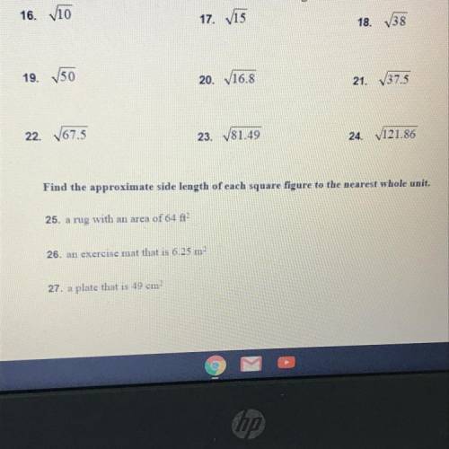 I need help with 25. 26. And 27 plz I don’t know how