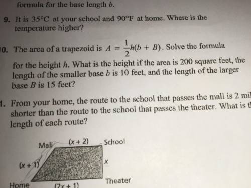 I’m literally begging someone please help (just number 10. show work)