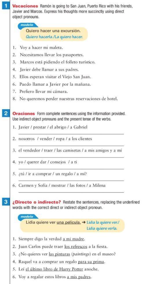 I need help with these questions please, from SENDEROS 3 preliminar thanks!