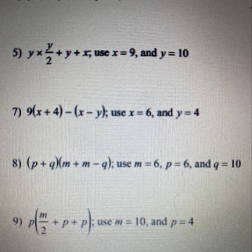 I NEED HELP ASAP! 
Just number 8 please! Thank you