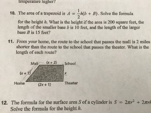 Pls help ASAP just number 11 and show work