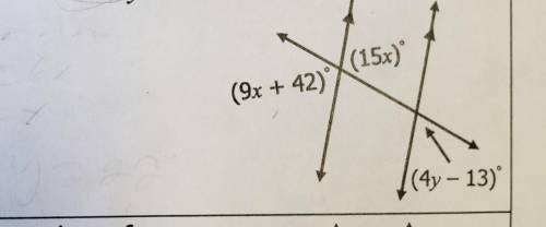 How do I solve for y if x is 7