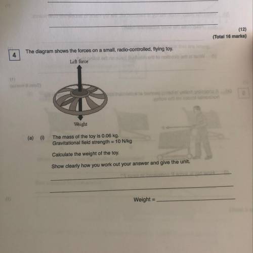 Pls help!! physics question gcse