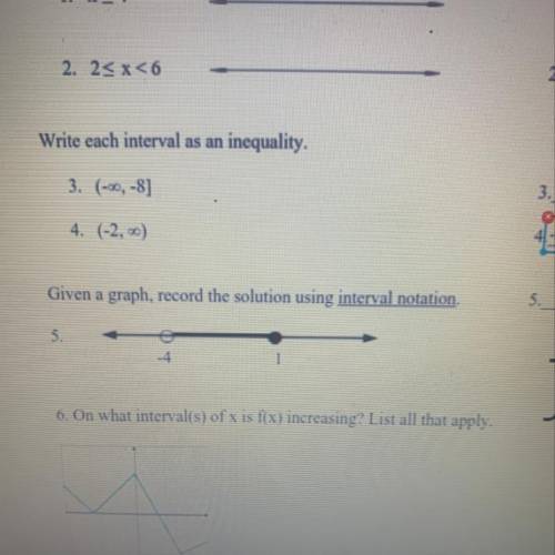 What is the answer to number 5?? PLEASE HELP
