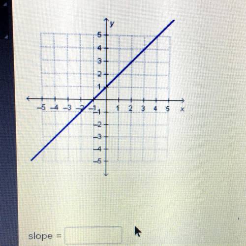 What is the slope of the line in the graph?
DUE SOON PLEASE ANSWER!!