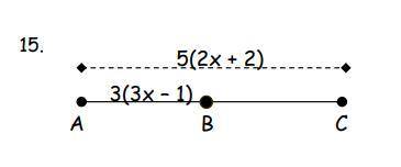 I need help on this mathematical equation B is the Midpoint of AC.