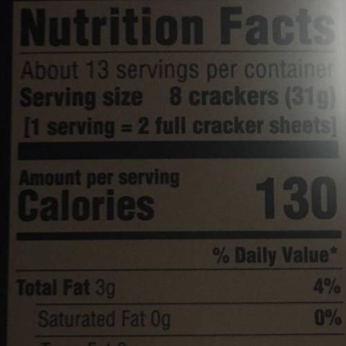 How to find calories from fat?