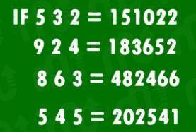 Using the below , what is 3 1 4 =