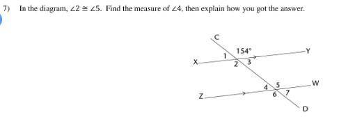 HELPFind the measurement of 4(Explain)