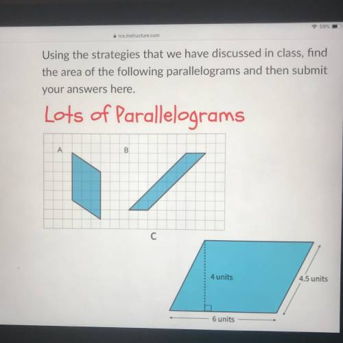 I NEED HELP NOW

Using the strategies that we have discussed in class, find
the area of the fo