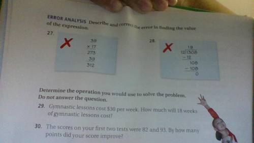 20 PTS TO ANSWER THIS Question: Describe and correct the error in finding the value