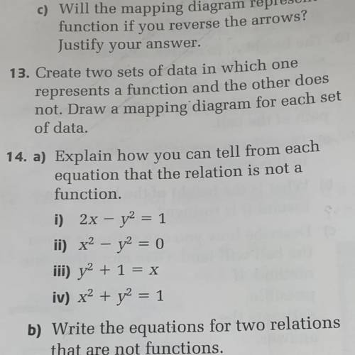 Can someone please help me will all of question 14 I’m handing trouble understanding the question
