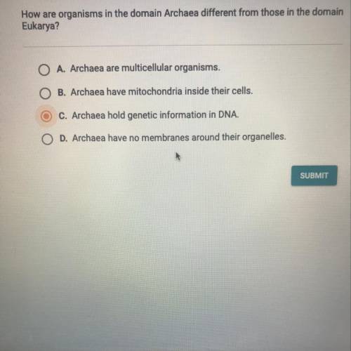 I’m not sure so can anybody help me plz

How are organisms in the domain Archaea different from th