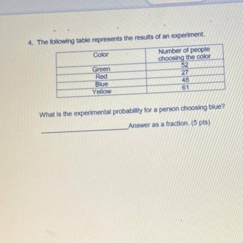 Answer as a fraction (please help)