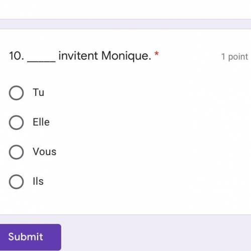 Yes please help! i’m terrible at french