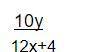 Can someone evaluate for me
x= 1/2
y= -5