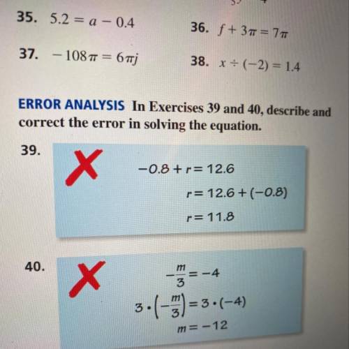 Can someone explain 39 and 40 pls