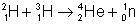 The following reaction is a fusion/fission reaction.- Equation is attached as an image -