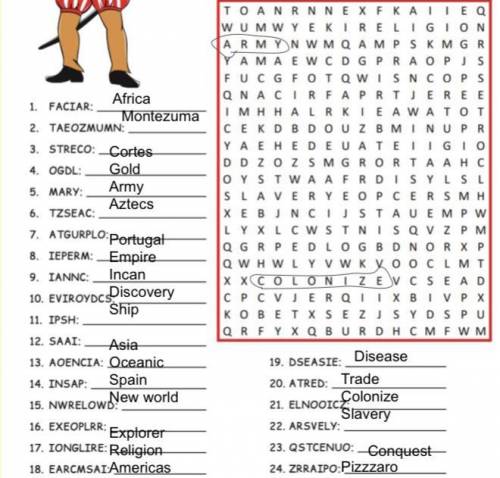 Please help me! I need to put all the words I scrambled and circle them into the grid/word search!
