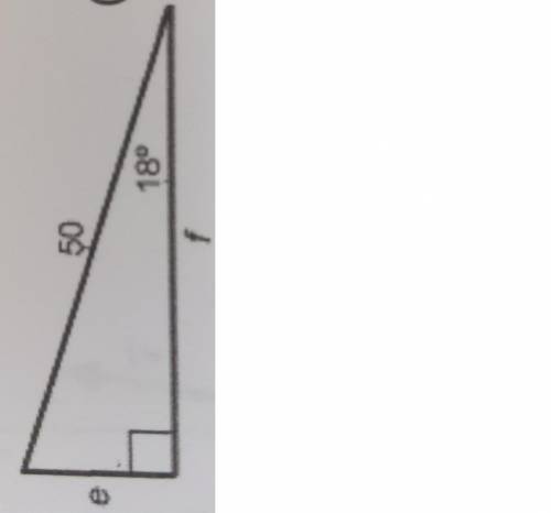 Use trigonometry to find the missing values of the sides of the triangles below.