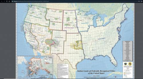 Consider all three maps and previous knowledge of Native Americans. What happened over time to Nati