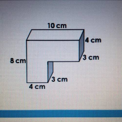 What’s the volume of the figure