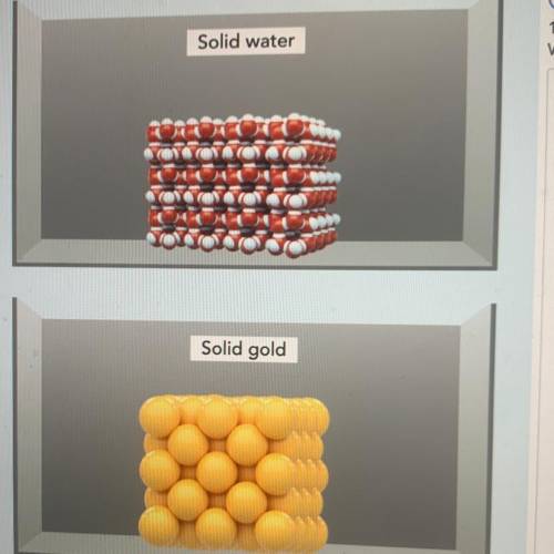 Describe the motion of molecules in a solid. Why is gold only present in the solid state?
