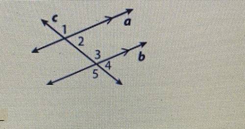 Name an angle that is congruent to angle 2